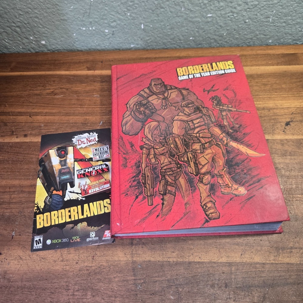 Borderlands Game of the Year Edition Guide Hardcover